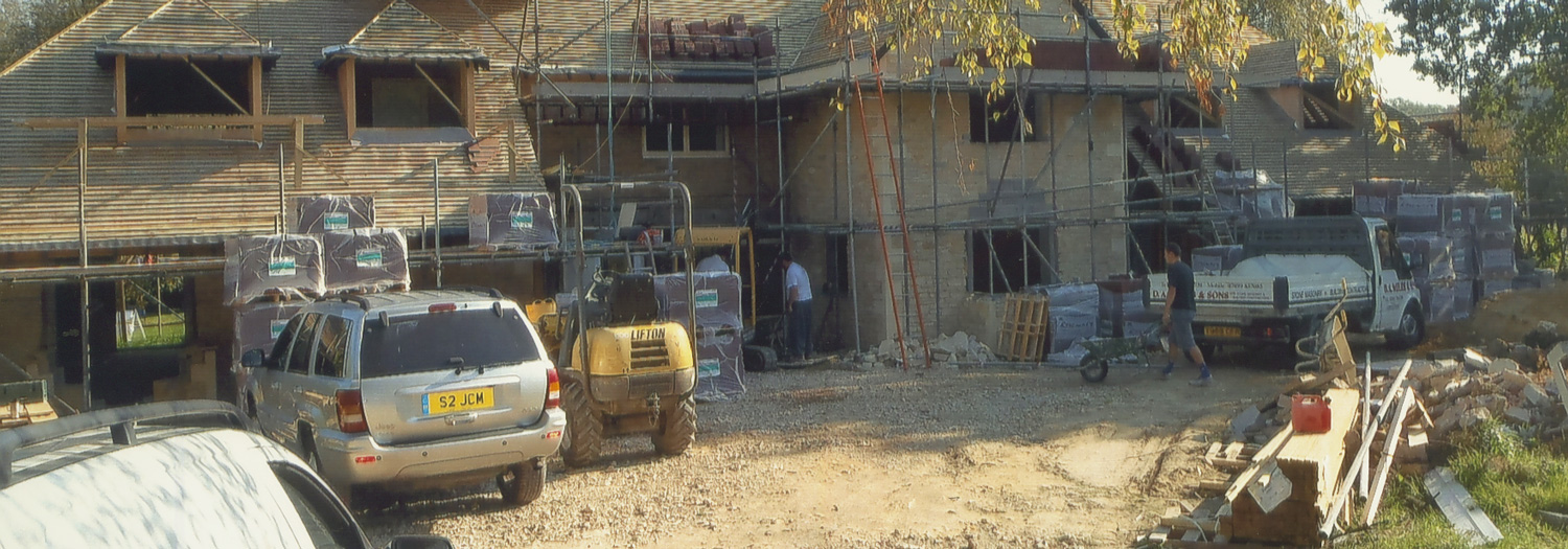 Our team working on site